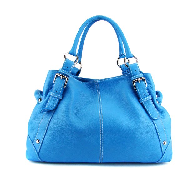 blue purse