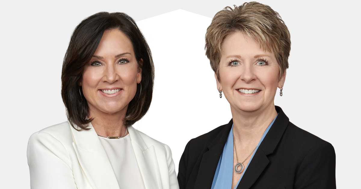 Julie Schmidt and Janelle Noreen