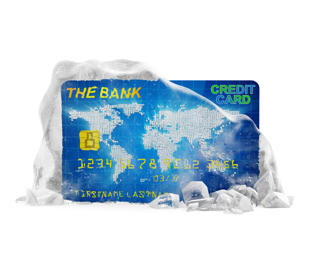Literally Freeze Your Credit Card
