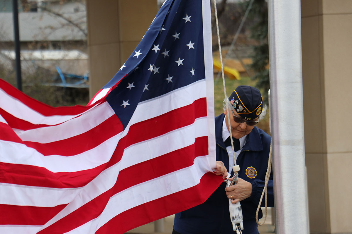 Moville Flagpole Dedication